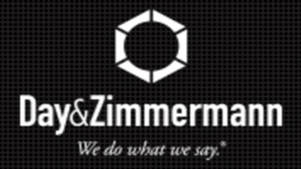 Day & Zimmermann logo with tagline.